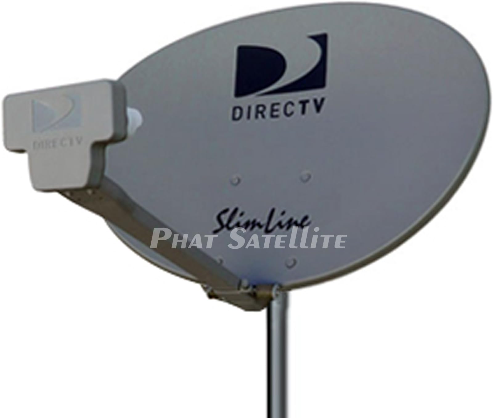PHAT SATELLITE INTL コンプリートキット Directv HD サテライト ディッシュ デジタルSWM3 DSWM3 LNB 20チューナー付き RG6同軸ケーブル付属 Ka/ku スリムラインディッシュアンテナ SL3 シングル出力 4ポートスプリッター付き