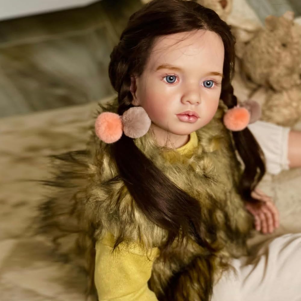 Amazon | Meeler リボーンドール 100cm/40inリアルなロングヘアの凛と