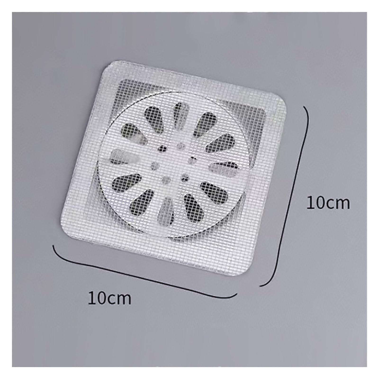 10/30/50 Pegatinas De Drenaje For Atrapar El Pelo, Malla De Baño For Atrapar El Pelo, Filtro De Ducha For Lavabo De Baño, Filtro De Desagüe De Ducha.(50PCS)