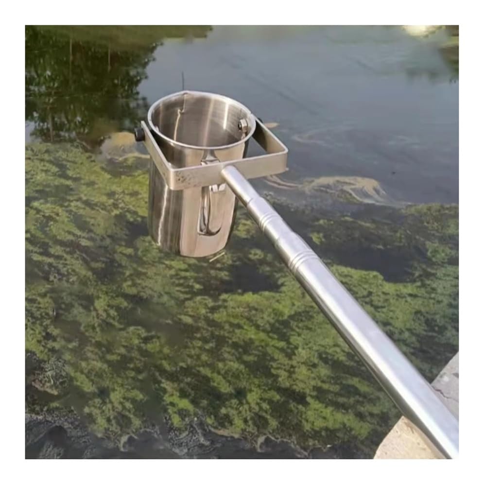 Pelle d'échantillonnage d'eau rigide et durable pour gestion des bassins - 6