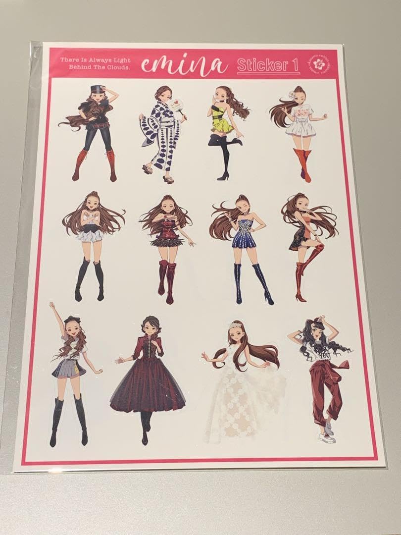 Amazon.co.jp: Namie Amuro 7-Eleven Seven Fireworks Emina A4