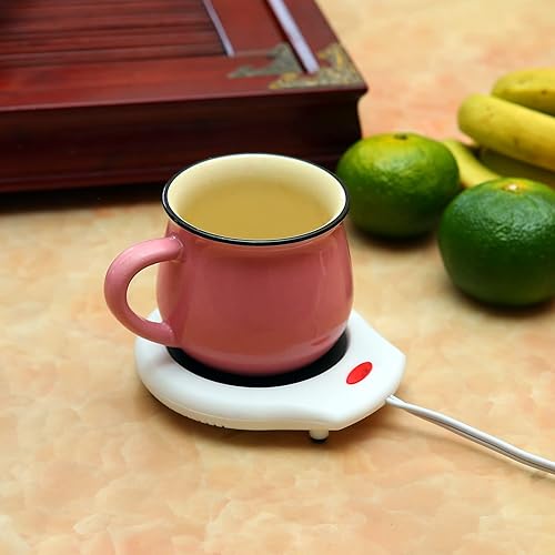 Miniatura 14 de Calentador eléctrico de escritorio para el hogar y la oficina, para café, té, cacao, sopa, velas de regalo para invierno, 2