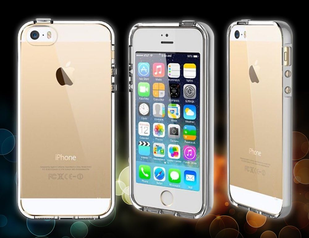 iPhone 6 (4.7) Case, Waloo LED Light up Case Uses Flash from Camera (Gray)