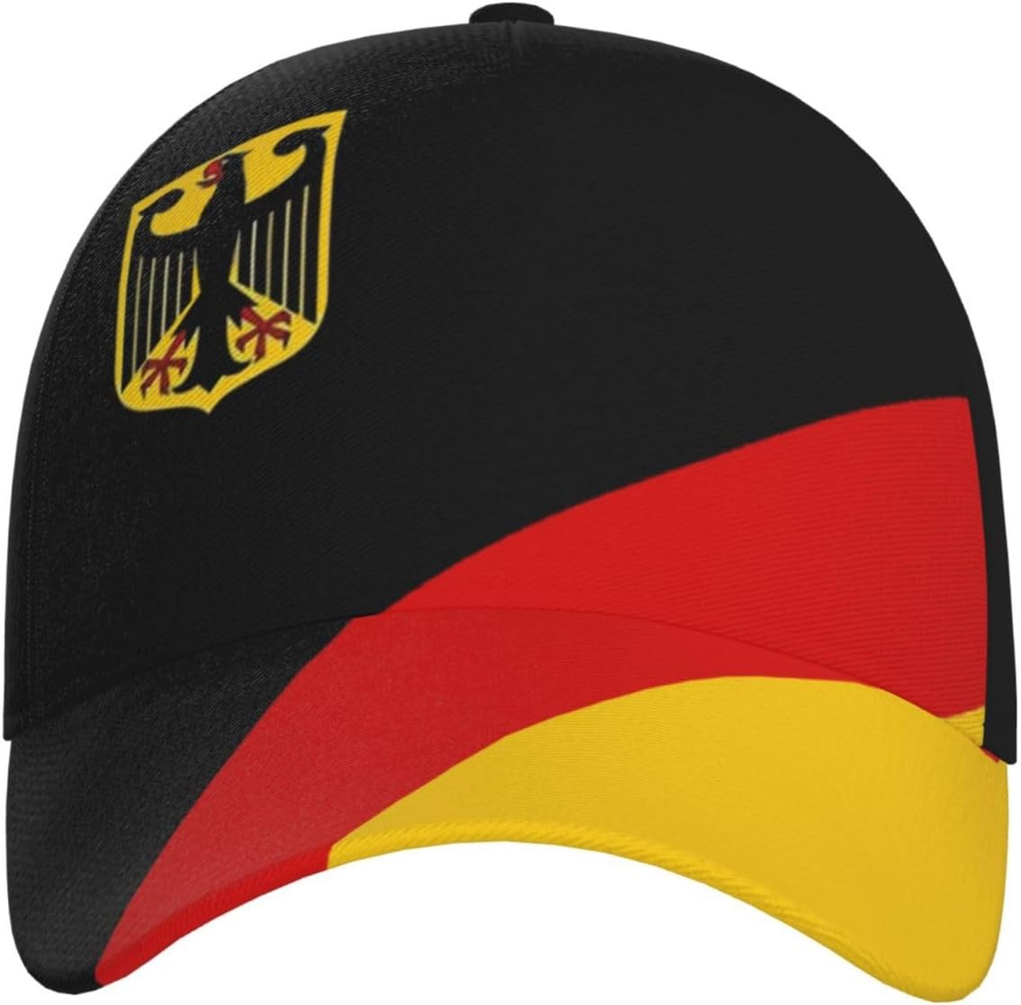 German Snapback Cap Germany Baseball Hats Germany Flag Sun Hat Adjustable Flag Trucker hat for Germany