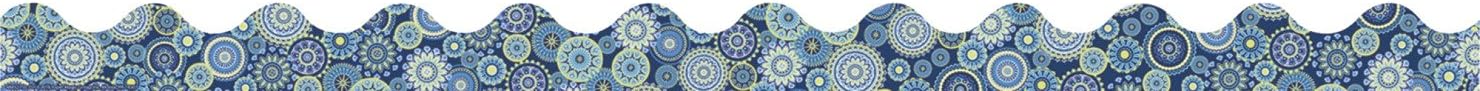 Eureka Educational Blue Harmony - Mandala Scalloped (845275)