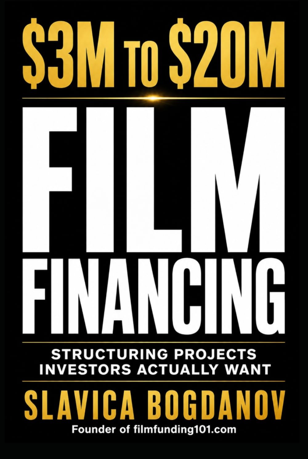 $3M to $20M Film Financing: Structuring Projects Investors Actually Want (Film Financing & Producing Mastery Series)
