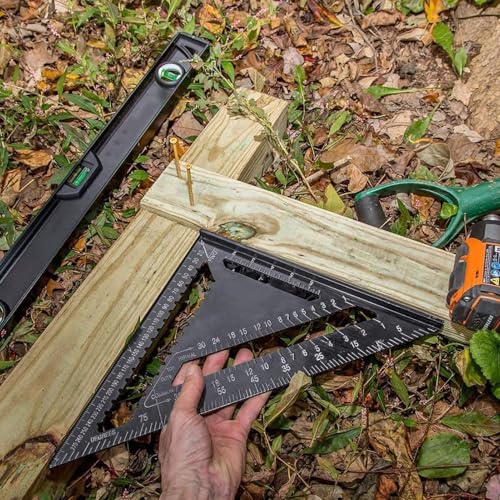Regla Triangular de Aleación de Aluminio para Carpintería miniatura 2