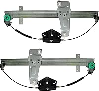 Vista 126 de TRQ Juego de elevalunas eléctrico trasero compatible con Volkswagen Golf 1999-2006 Jetta VW1550102 VW1551102 1999-2005