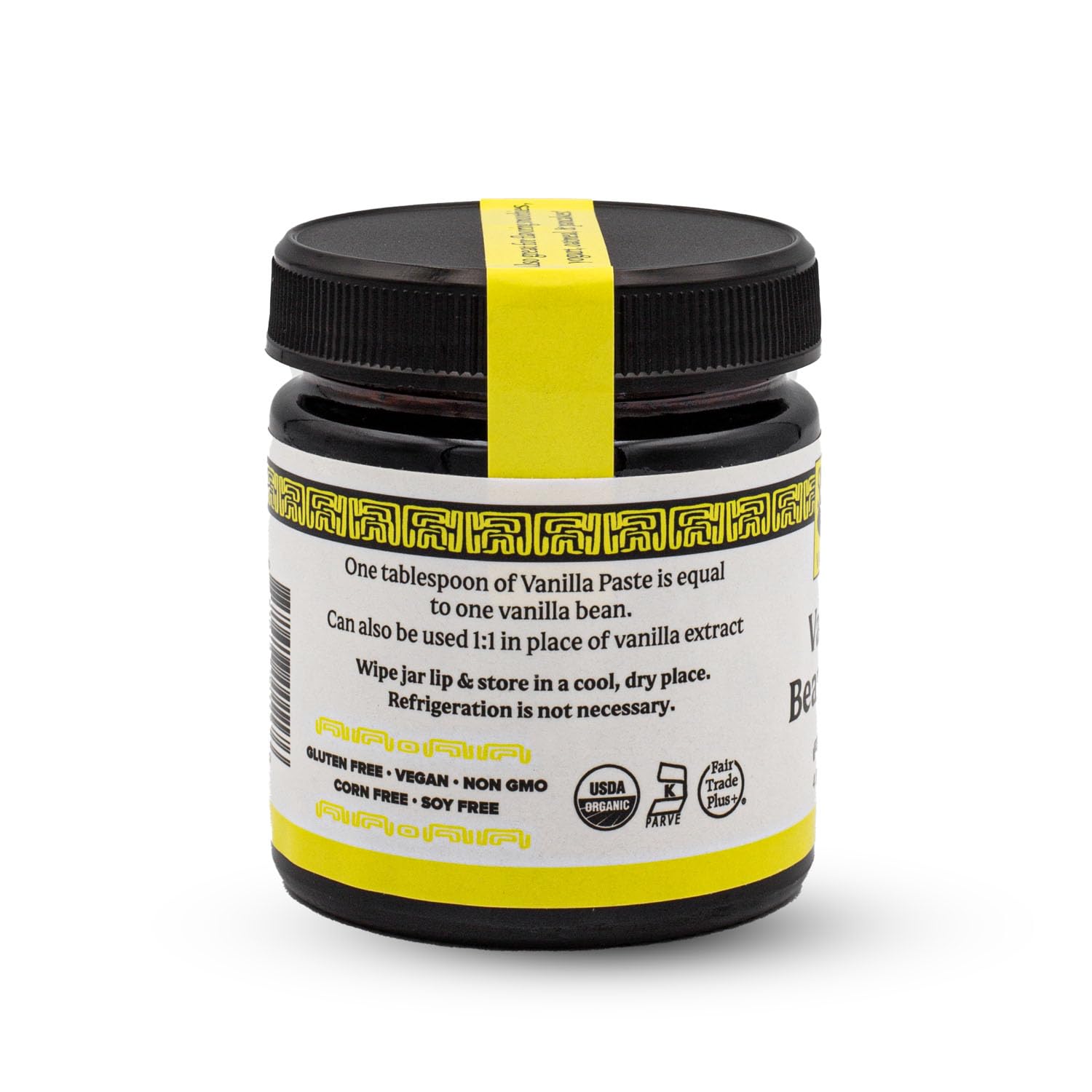 Singing Dog Vanilla: Gluten-Free Vanilla Bean Paste - 4 Fluid Ounce Jar, All-Natural, Non-GMO, Corn-Free, Kosher, Vegan, Packaged in Allergen-Free, USA Facilities, Sustainably-Sourced Vanilla Beans
