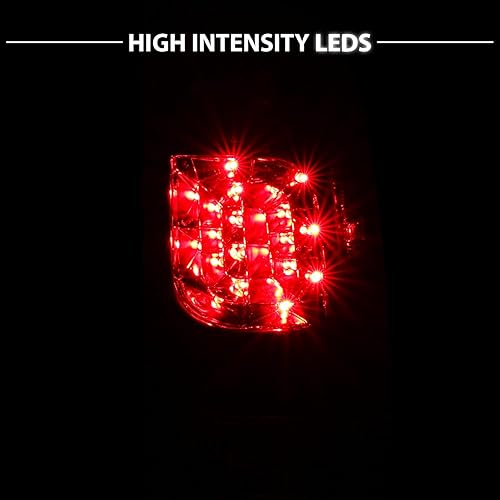 Miniatura 6 de AmeriLite Para Chevy Cobalt JDM Proyector LED Negro Luz de Repuesto Lado Izquierdo y Derecho con Enchufe de Bombilla Incandescente Incluido