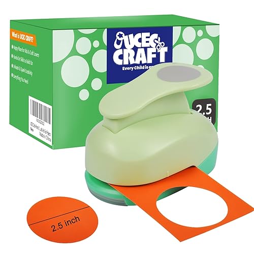 UCEC Perforadora circular, perforadora circular de 2.5 pulgadas, perforadora de papel para manualidades, perforadora de papel hecha a mano para disponible en Yaxa Colombia