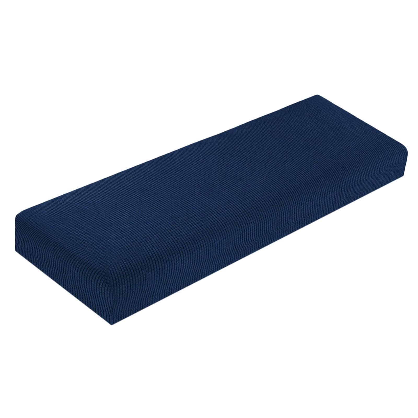 ALCXAZS Exceptional Dining Room Bench Cushion Covers Indoor Crafted With Premium Soft Stretch Fabric Providing Comfort And Snug Fit Dining Bench Room Table, Blue