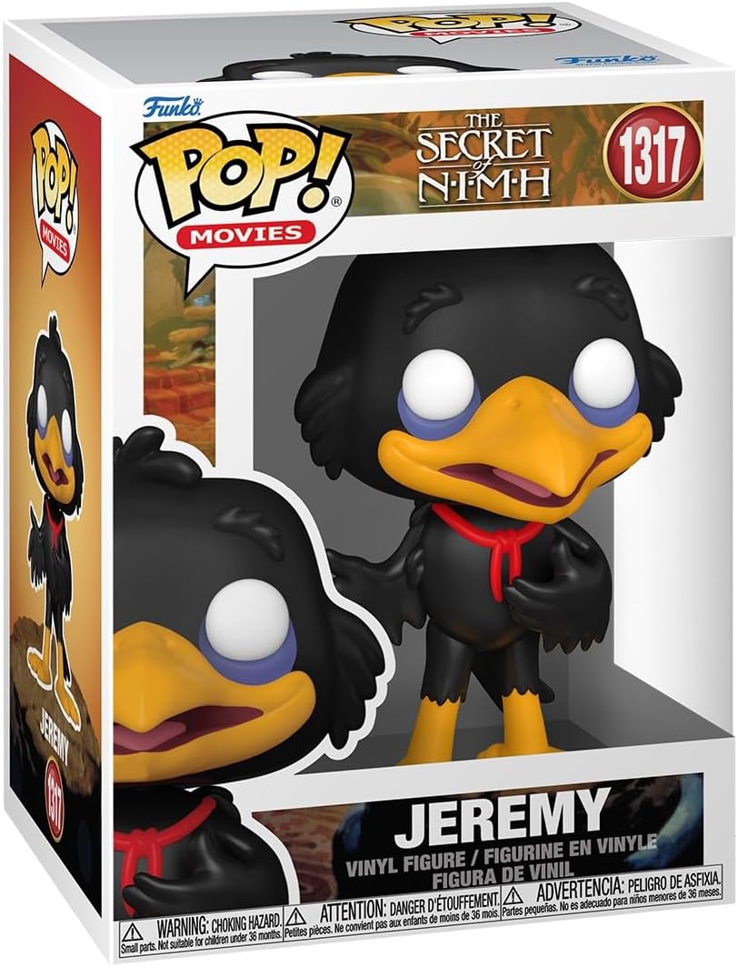 ¡Funko POP! Secreto del NIMH - Jeremy | Mercancía oficial de dibujos animados/animación - Figura de vinilo coleccionable para exhibición en estante - Idea de regalo de cumpleaños para fanáticos y coleccionistas