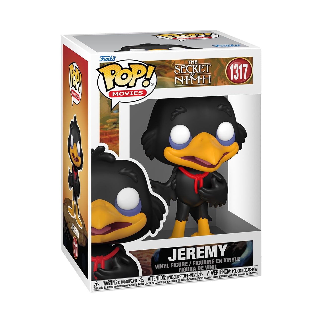 Funko POP! Movies: TSON, Jeremy, Secret Of NIMH, Collectable Vinyl Figure, Gift Idea, Official Merchandise