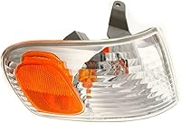 Vista 6 de I-MATCH AUTO PARTS Luz de señal delantera derecha del lado del pasajero Esquina de montaje de Fender ámbar y lente transparente para Toyota Corolla