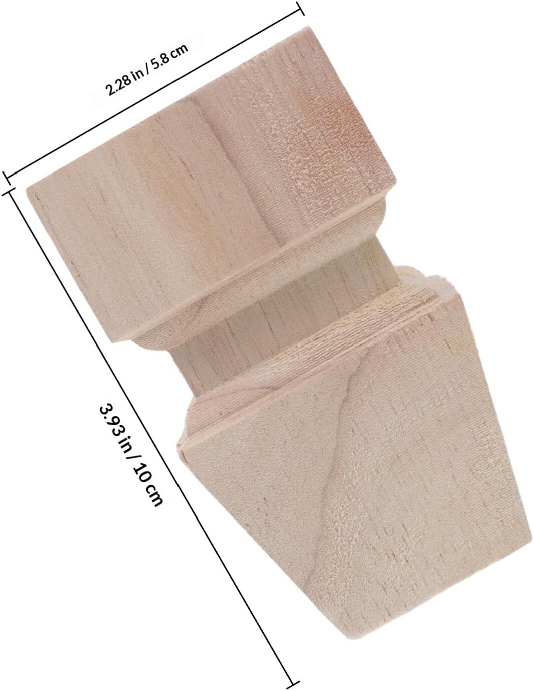 4pcs Solid Wood Furniture Legs 10cm High Cabinet Sofa Chair Replacement Feet for Wooden Table Couch Furniture Hardware