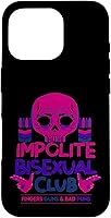 Vista 20 de Impolite Bisexual Club Funny Bi LGBTQ Pride Flag Gift Case for iPhone 17