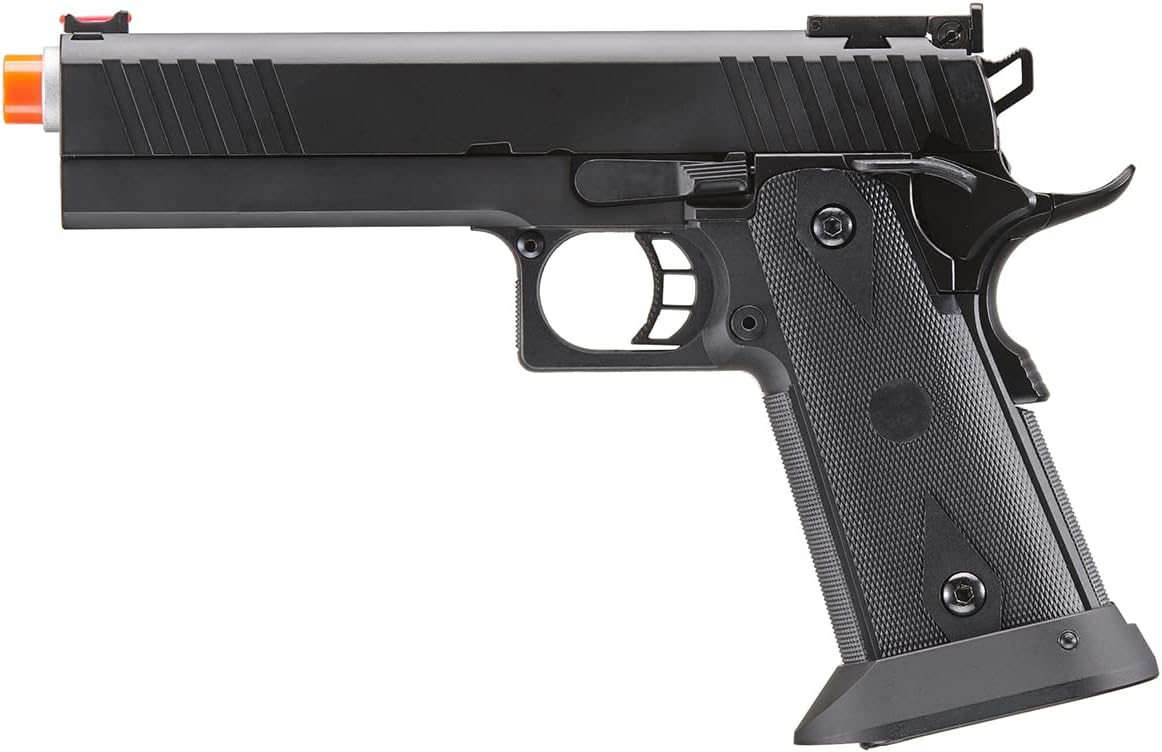 R609 Army Armament Hi-Capa Gas Blowback Airsoft Pistol R609 (Color: Black)