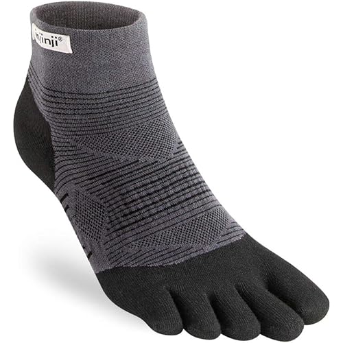 Injinji Men's Trail Midweight Mini Crew Toesocks