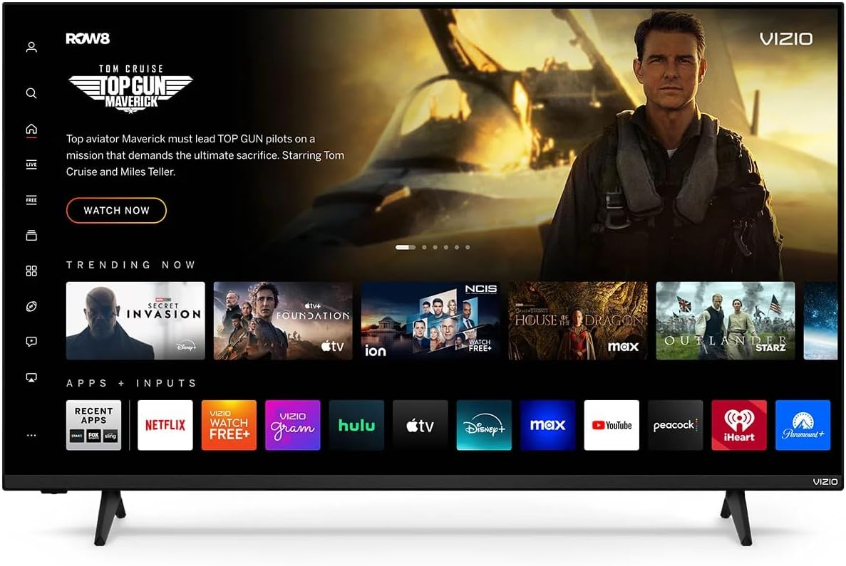 VIZIO 50 Inch QLED 4K UHD with Quantum Color Smart TV, Bluetooth Capable, Dolby Vision HDR/HDR10+, HLG, HDMI VRR and IQ Active Processor (VQD50S-0809) (Renewed) VIZIO 50 Inch QLED 4K UHD with Quantum Color Smart TV, Bluetooth Capable, Dolby Vision HDR/HDR10+, HLG, HDMI VRR and IQ Active Processor (VQD50S-0809) (Renewed)