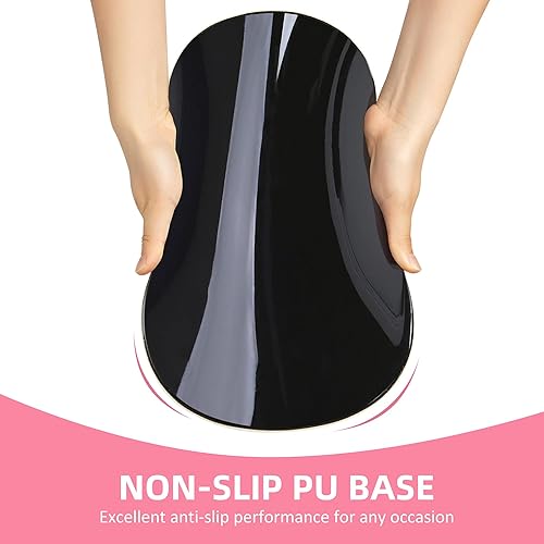 Miniatura 5 de Alfombrilla de mouse ergonómica con soporte para muñeca, bonita y curativa y clásica con reposamuñecas para túnel carpiano, reposamuñecas de