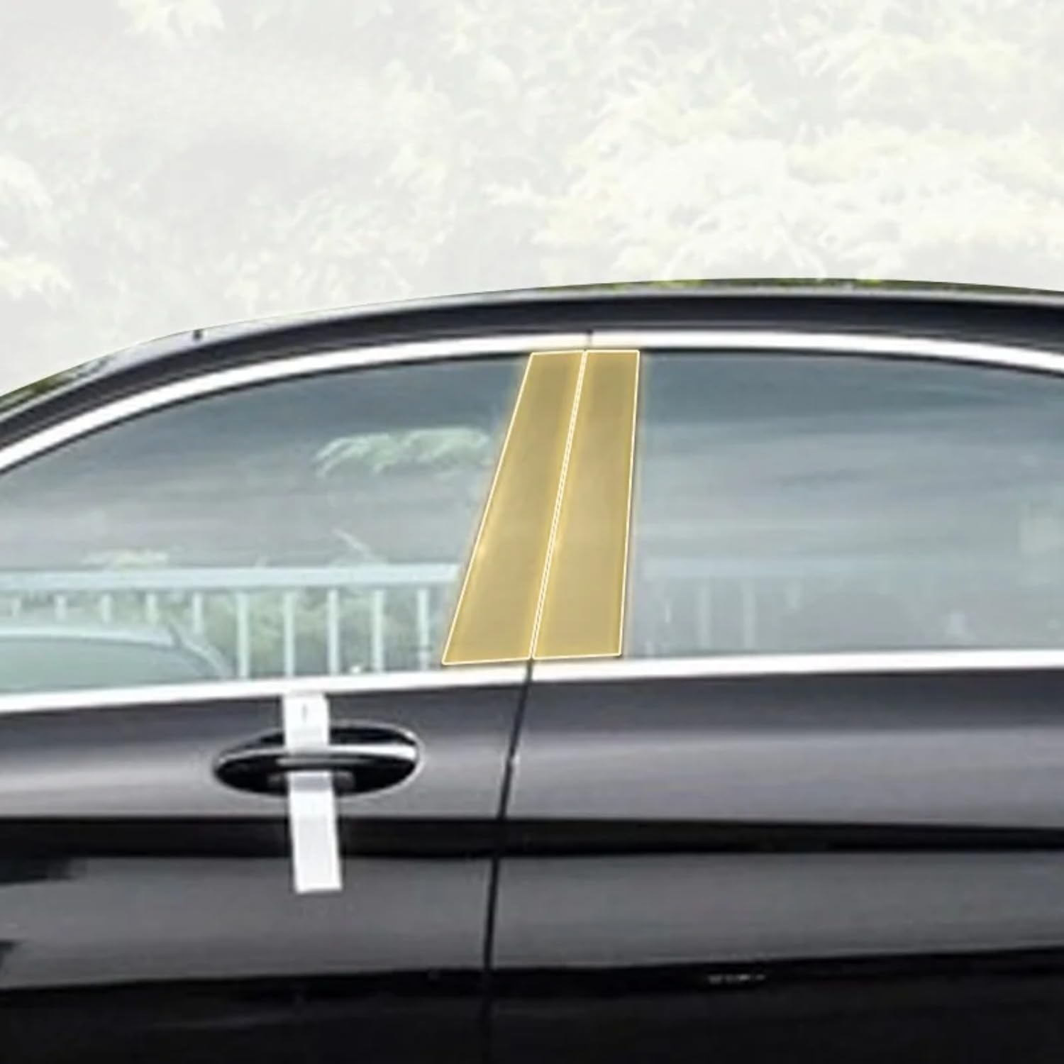 Pellicola protettiva in PPF per carrozzeria auto, in PPF, trasparente, per Mercedes Benz Classe S W222 16-2020 (trasparente)