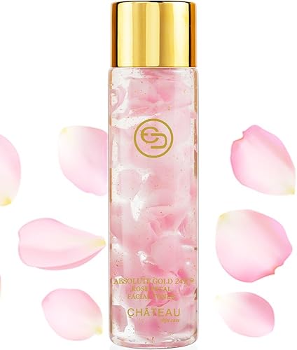 Absolute Gold 24K ROSE PETAL FACIAL TONER - 24 KARAT OROCOLÁGENO Para todo tipo de pieles 333 Floz - 34fl oz Absolute Gold 24K ROSE PETAL FACIAL TONER - 24 KARAT OROCOLÁGENO Para todo tipo de pieles 333 Floz - 34fl oz