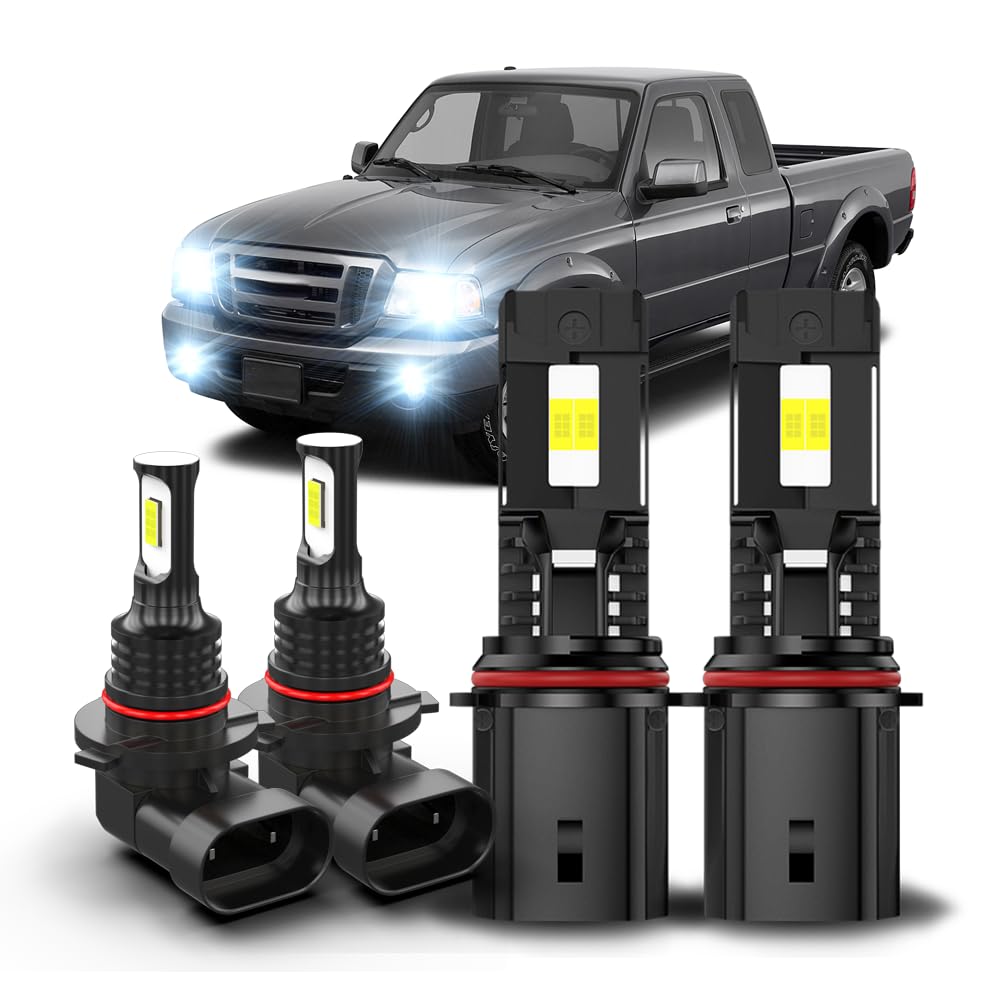 CZLXLK 9007+9145 LED Bulbs (6000K)