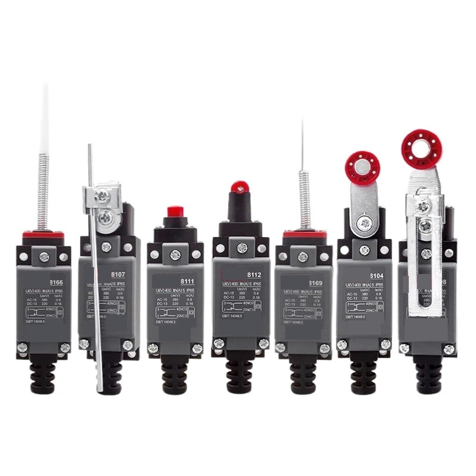 1 szt. LXJM1 Wyścigi ogranicznik krańcowy LXJMs-8108 8107 8104 8111 8112 8169 8166 9101 ogranicznik 5A/220V Obrotowa dźwignia rolki Uszczelniony przełącznik(LXJMs-9101)