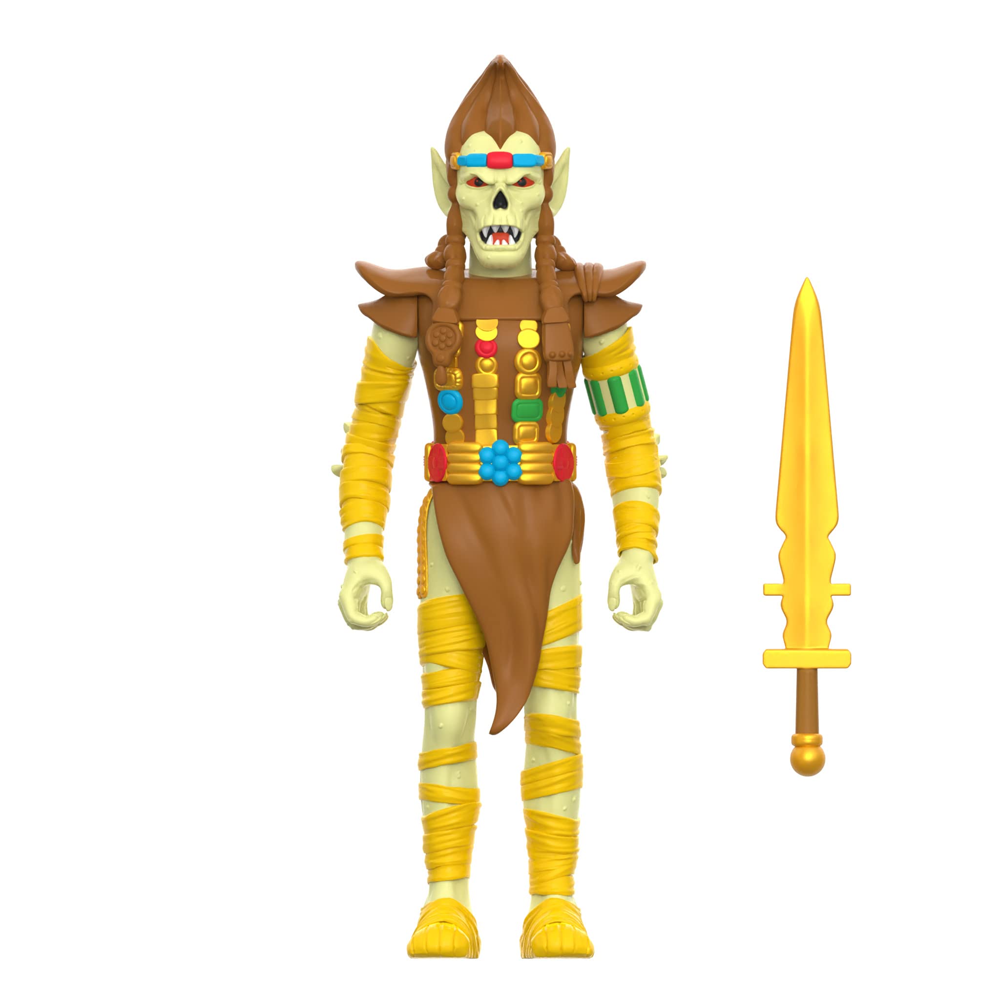 Super7 Dungeons & Dragons Githyanki - 3.75" Dungeons and Dragons Action Figure with Accessory Vintage Collectibles and Retro Toys