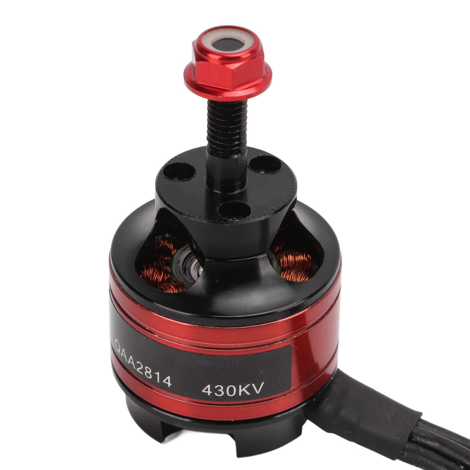 QA2814 430 KV bezszczotkowy silnik o wysokiej wydajności z 14 biegunami do samolotów RC ze stałym skrzydłem (przeciwnie do ruchu wskazówek zegara)
