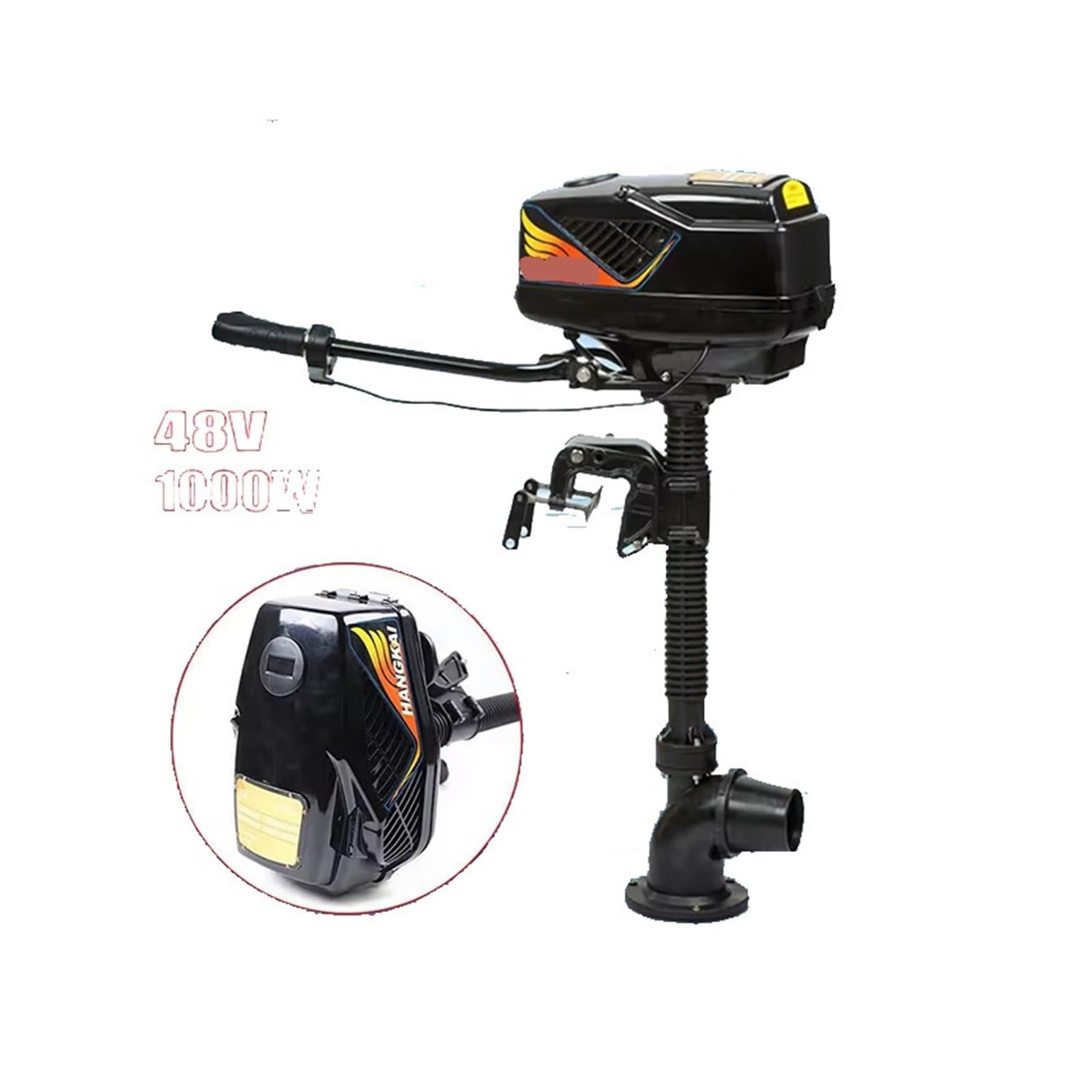 Amazon.co.jp: ジェットドライブ船外機ボートエンジン船外機4ティラー