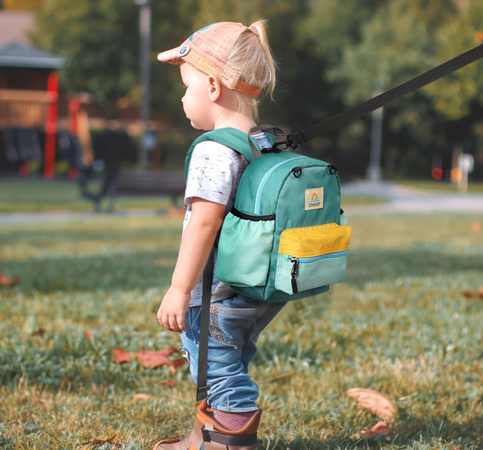 Image of STEAMEDBUN Backpack Leash for Toddlers 1-3: Baby Backpack with Leash for Boys Girls - Anti-Lost Harness for Walking
