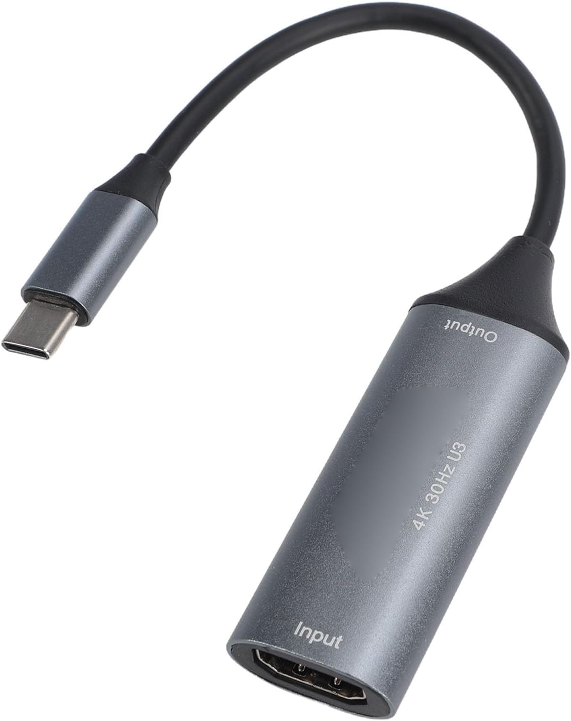 Zunate 4K 30Hz Video Capture Card, Type C 3.0 USB HDMI Input for Live Streaming, Video Conferencing, Teaching, Gaming, Real Time Recording, HD Multimedia Interface