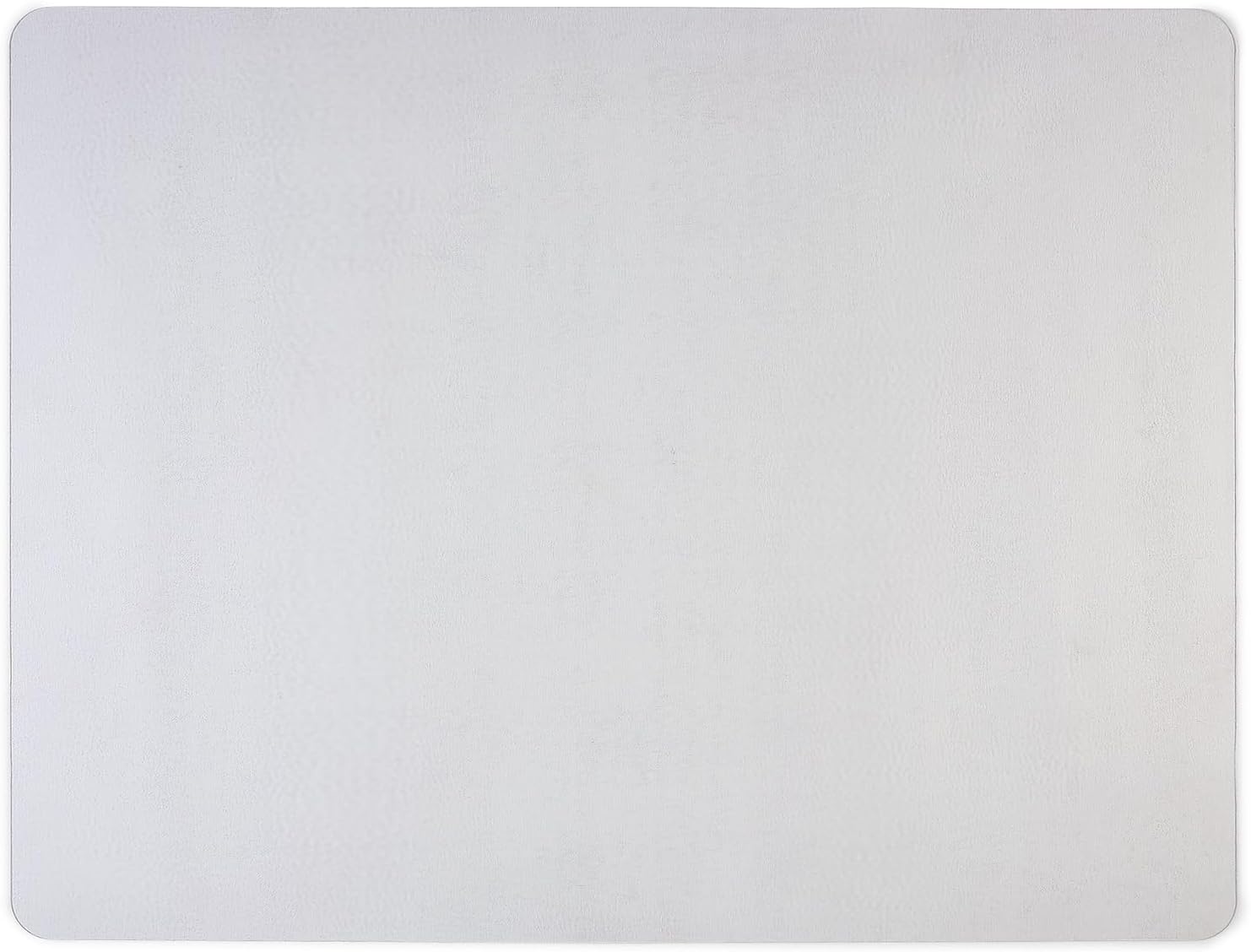 Staples Office Chair Mat, Clear Floor Mats, Hard Floors, Textured Underside, 60 x 46 Inch, Smooth Glide