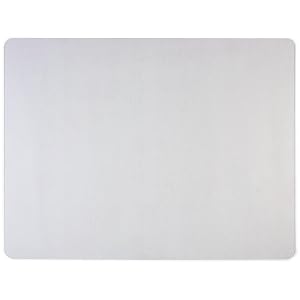 Staples Office Chair Mat Clear Floor Mats Hard Floors Textured Underside 60 x 46 Inch Smooth Glide