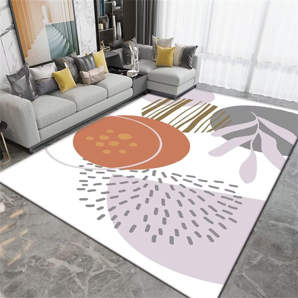 Tapis de jeux bébé pour chambre de fille et décoration de maison lilas