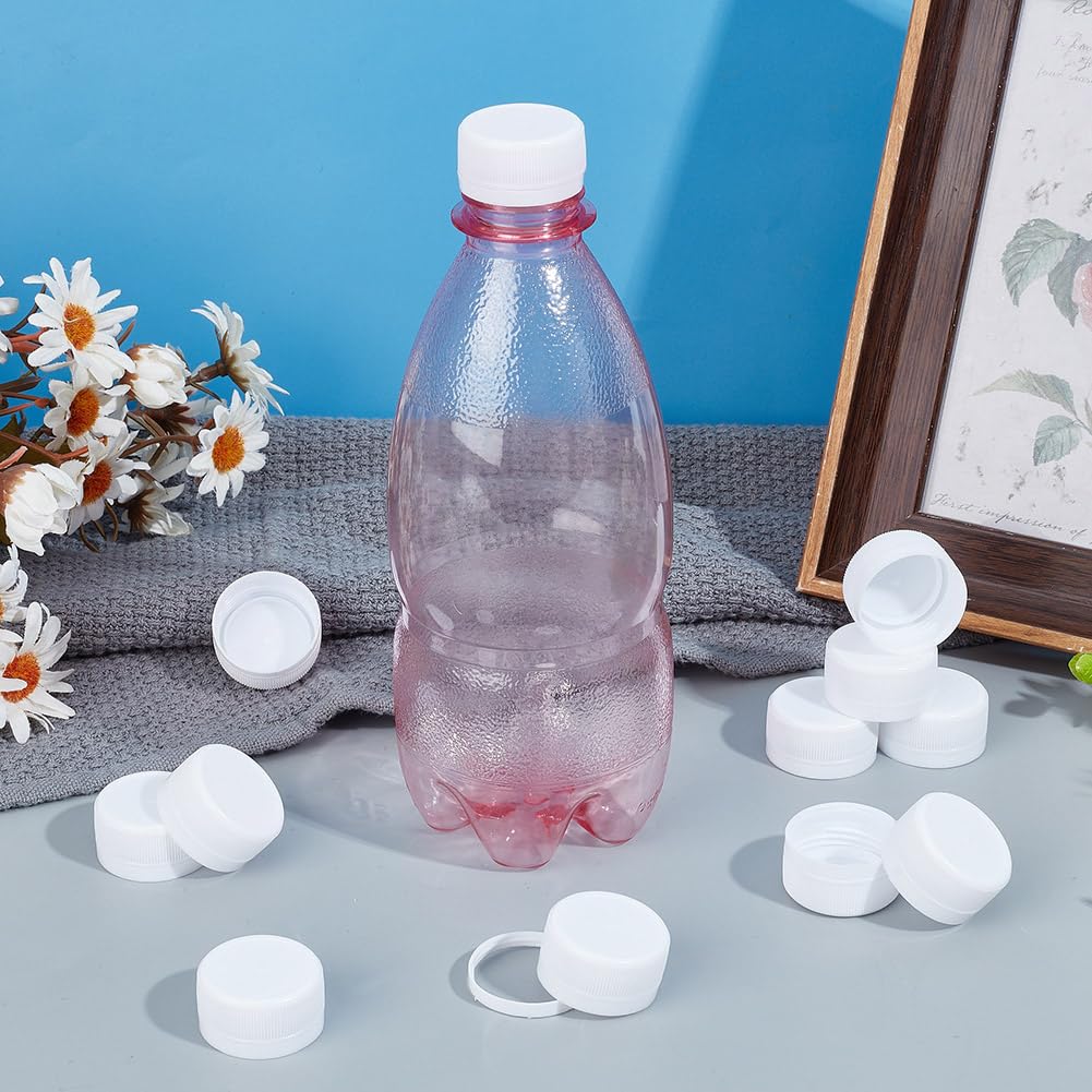 Amazon｜OLYCRAFT 50個 ボトルキャップ 内径28.5mm ホワイト