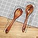 KALINCO Wooden Acacia Salad Servers with Salad Spoon and Fork Set Cooking Utensils for Kitchen (Natural Handmade Cookware) (salad servers)
