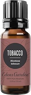 Edens Garden Tobacco Absolute Essential Oil- 100% Pure Premium Grade, Undiluted, Natural, Therapeutic, Aromatherapy, The Best for Diffuser, Candle, Laundry, Humidifiers 10 ml (.33 fl oz)