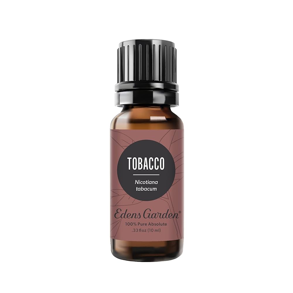 エッセンシャルオイル Tabaco Edens Garden Tobacco- Absolute Essential Oil, 100% Pure