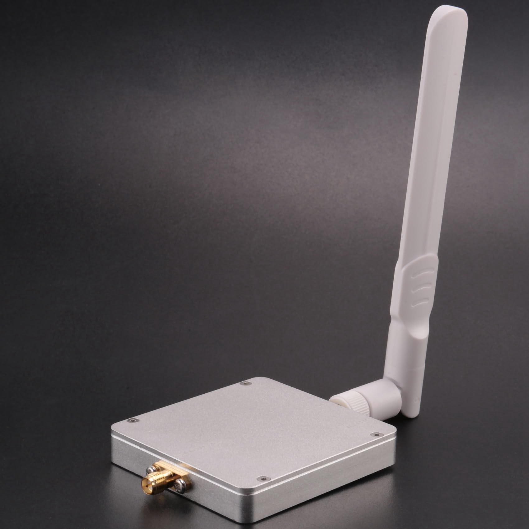 Amplificador Repetidor de SeñAl InaláMbrico WiFi Booster 4W 2.4G y 5G con Adaptador Extensor de Rango de SeñAl AI Shell Enchufe de la UE
