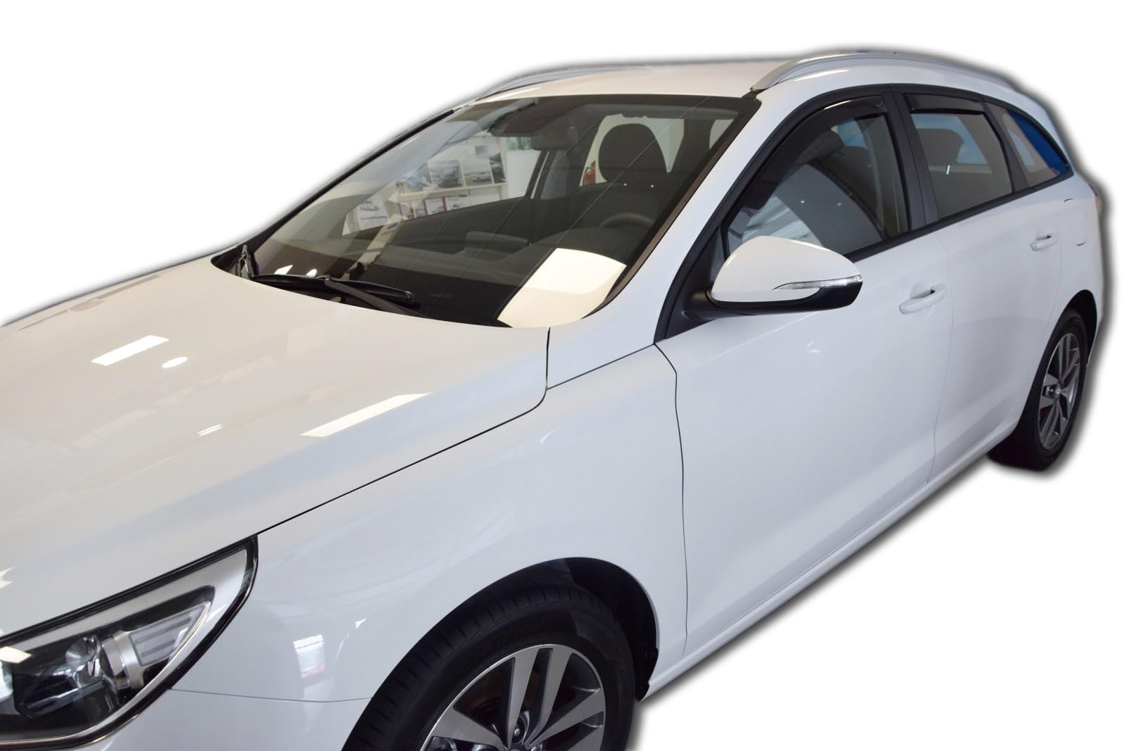 J&J AUTOMOTIVE HEKO Windabweiser für Hyundai i30 5-Türer ab 2017, 4tlg