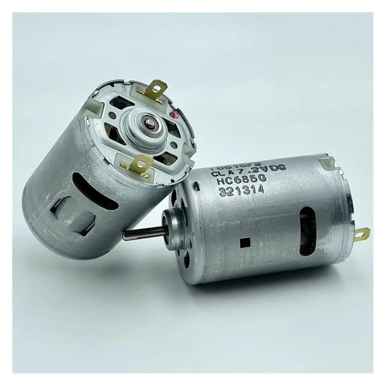 RS-545 カーボンブラシモーター DC 7.4V 23500RPM 高速 冷却ファン付き 大きなトルク ハンドドリルブロワーモー