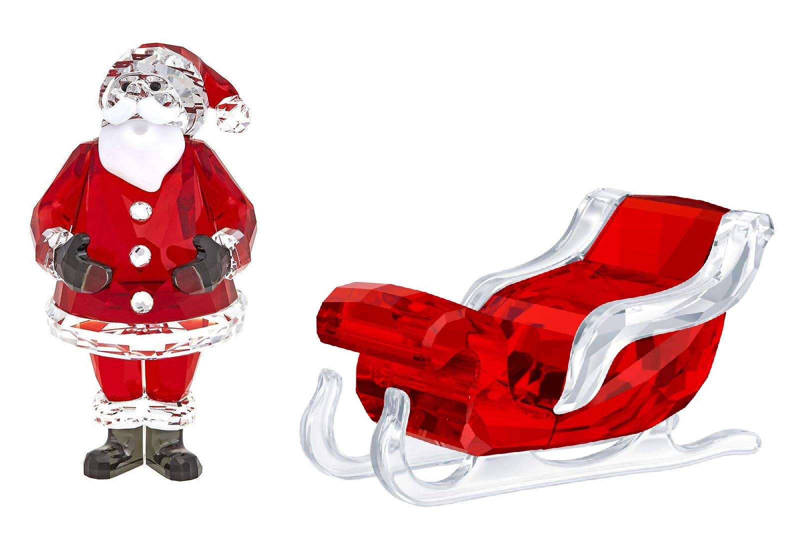 Amazon.co.jp: スワロフスキーサンタクロースHoliday Figurine : おもちゃ