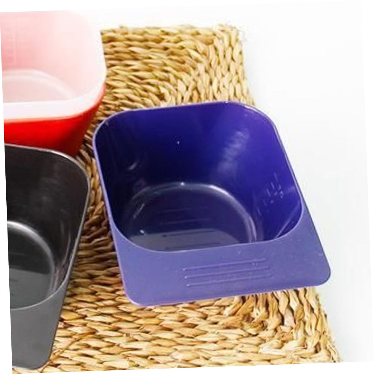 FRCOLOR 9 Stk Schüssel Mit Haarbacköl Friseursalon Schüssel Färbeschalen Für Friseursalons Farbschalen Haarfärbe-rührschüssel Rührschüsseln Zum Färben Von Haaren Tönungsschale Blue Plastik