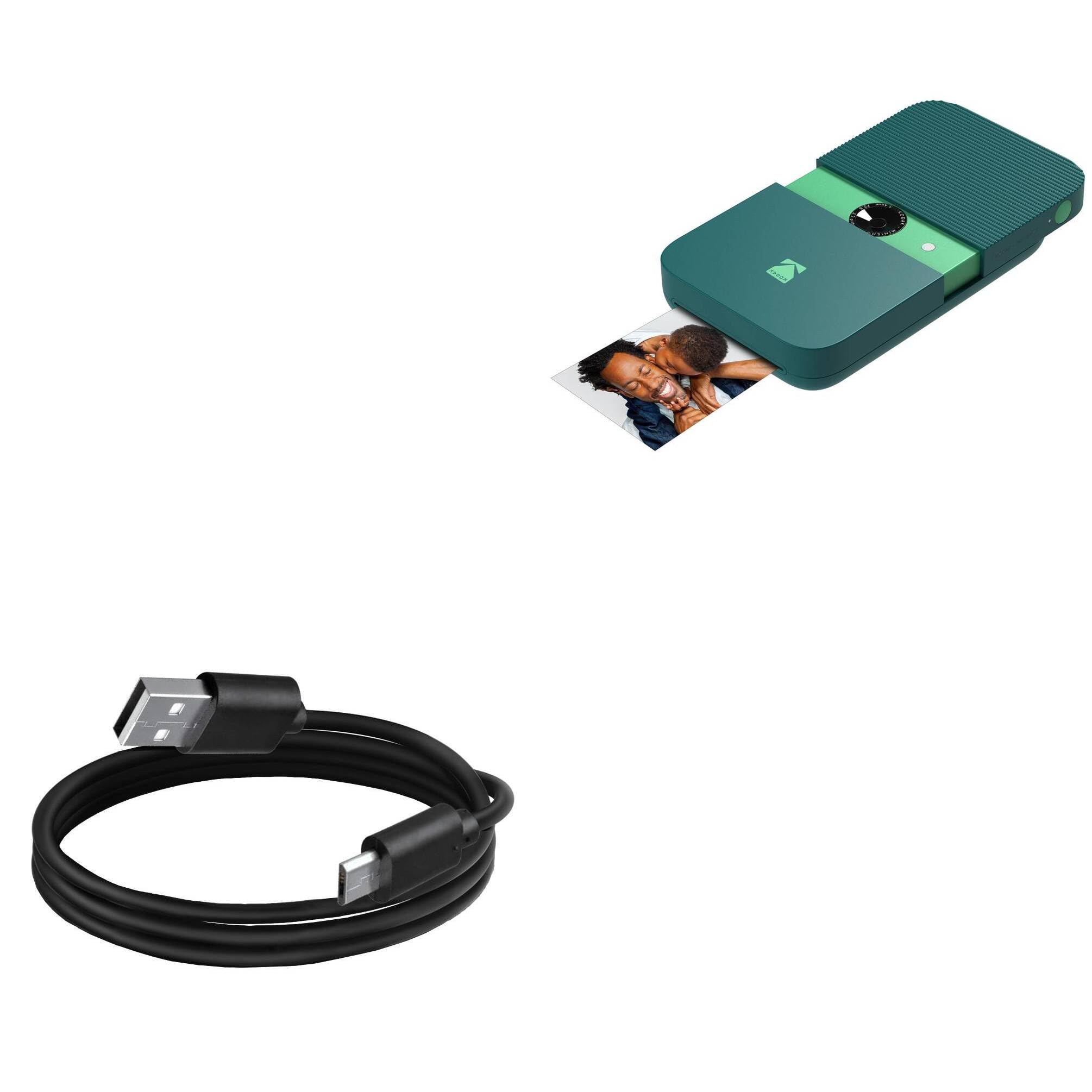 USB Charging Cable For Kodak Mini Shot 2 3 Square Retro Instant Printer Camera