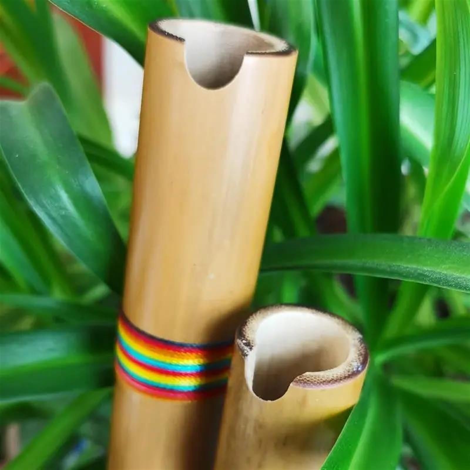 Flauta De Bambú Para Principiantes Flauta De Bambú Tradicional China De 6 Agujeros Flauta Vertical Clarinete Instrumento Musical Color Madera(D)