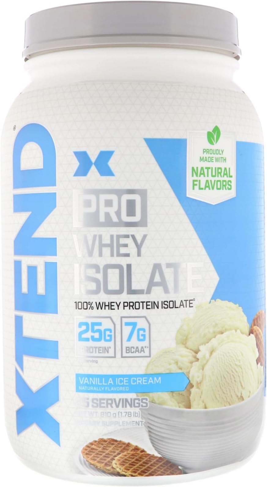 Scivation Xtend Pro Gluten-free Protein Powder (Vanilla Ice Cream, 1.8lbs)