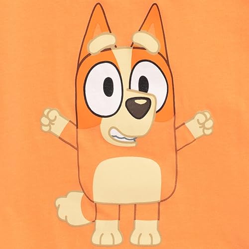 Miniatura 5 de Bluey Bingo Chilli Mom Bandit Dad - Camiseta de manga larga a juego para niños pequeños y adultos